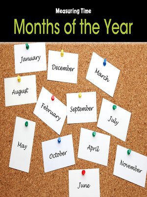 Months of the Year - ebook